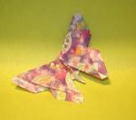 Бабочка оригами (онлайн обучение)