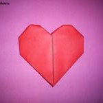 Как сделать из бумаги сердце (видео обучение)