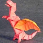 Дракон оригами