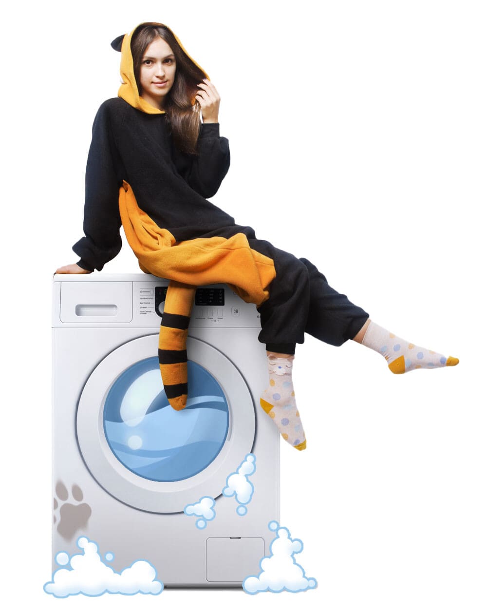 Как стирать кигуруми в стиральной машине